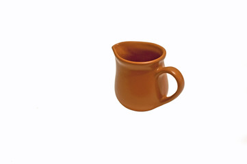 Jug / the composition consists a jug isolated on white background	