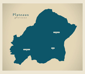 Modern Map - Plateaux CG