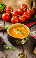 Creamy tomato soup