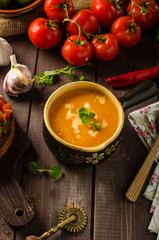 Creamy tomato soup