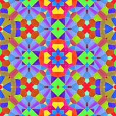 kaleidoscopic pattern
