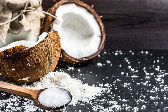 Coconut and coconut oil for alternative therapy and cooking