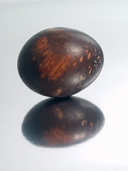 Easter eggs on the mirror