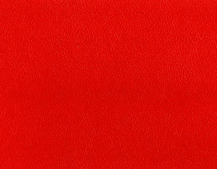 Red leather texture.