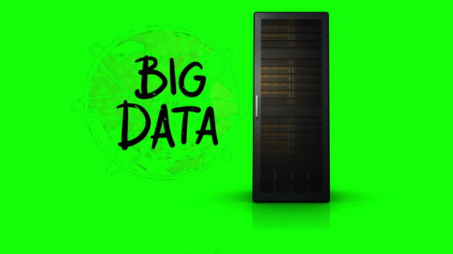 Video of big data network