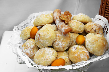Plate with cookies