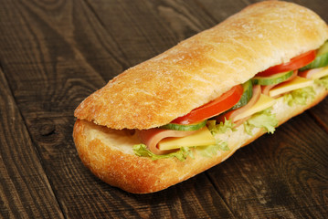 big toasted sandwich