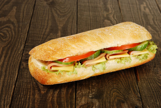 big toasted sandwich