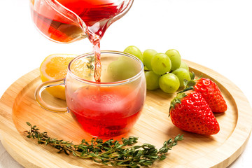 きれいになるハーブティー delicious herb tea which The beauty