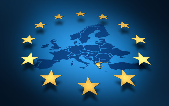 grèce, europe, union européenne euro or