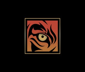 Tiger eye logo