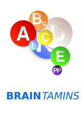 Vitamins for brain logo