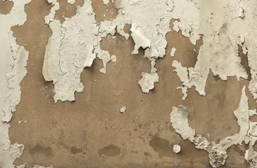 Cercles muraux Vieux mur texturé sale Cracked peeling wall background