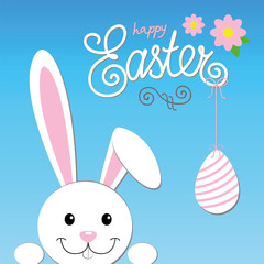 easter card happy bunny