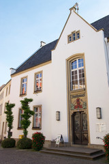 Fototapeta na wymiar Historisches Rathaus der Stadt Warendorf in Nordrhein-Westfalen