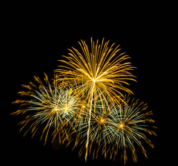 Fototapeta premium colorful fireworks