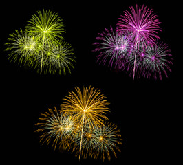 Fototapeta premium colorful fireworks