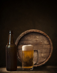 background of barrel