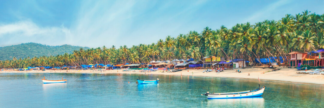 Fototapeta India, Goa, Palolem beach