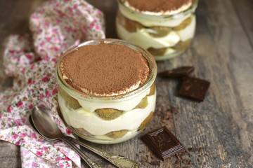 Delicious italian dessert 