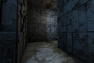 Obraz premium Mysterious Enigmatic Maze Labyrinth