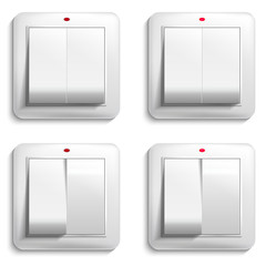Light Switch. Vector Illustration