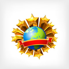 Poster template vector