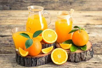 Fototapete Saft Orangensaft  © pilipphoto