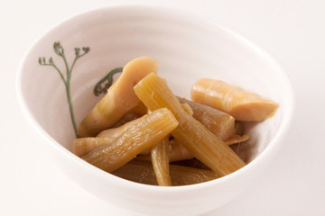 ふきと筍の煮物