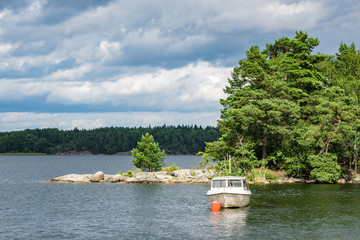 Fototapeta na wymiar Schären an der schwedischen Küste