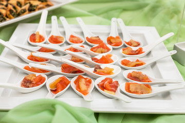 assortment Appetizers and finger food
