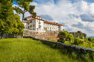 Fototapeta na wymiar Castle Masino; Piedmont; Italy; Turin,