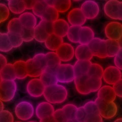 Abstract bacteria cells seamless texture or background