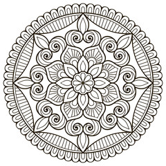 Vector indian Mandala