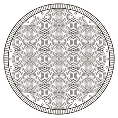 Vector indian Mandala
