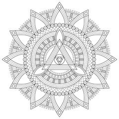 Vector indian Mandala