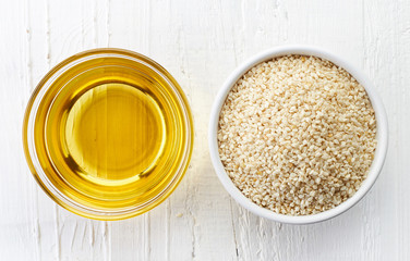 Sesame seed oil and sesame seeds