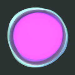 Obraz premium Circle on black background