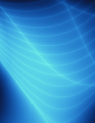 Blue beam abstract pattern background