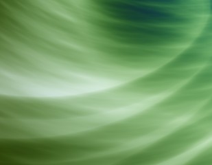 Wave green flow background
