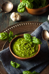 Raw Organic Green Pesto