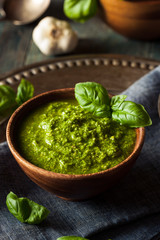 Raw Organic Green Pesto