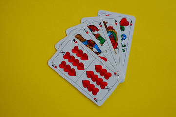 Bayerische Spielkarte Herz