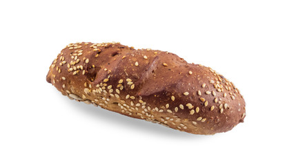 Single bun with sesame