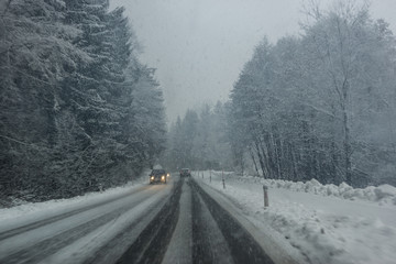 Autofahren im Winter