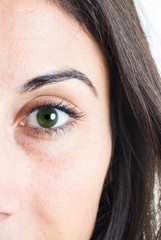 Fototapeta premium Close up of a eyes.