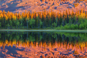 See bei Luosto - Finnland