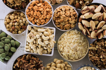 snack nut selection