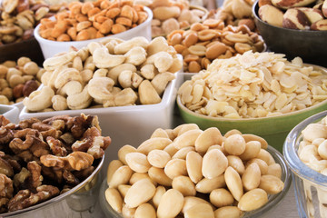 snack nut selection