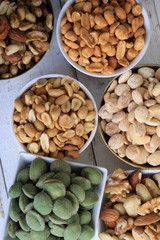 snack nut selection